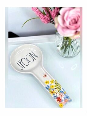 NEW Rae Dunn Spoon Rest Kitchen Floral